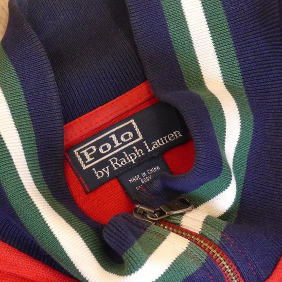 Ralph Lauren Polo & Co New York Finest Quality Red XLarge Zip up Jacket - Picture 5 of 7